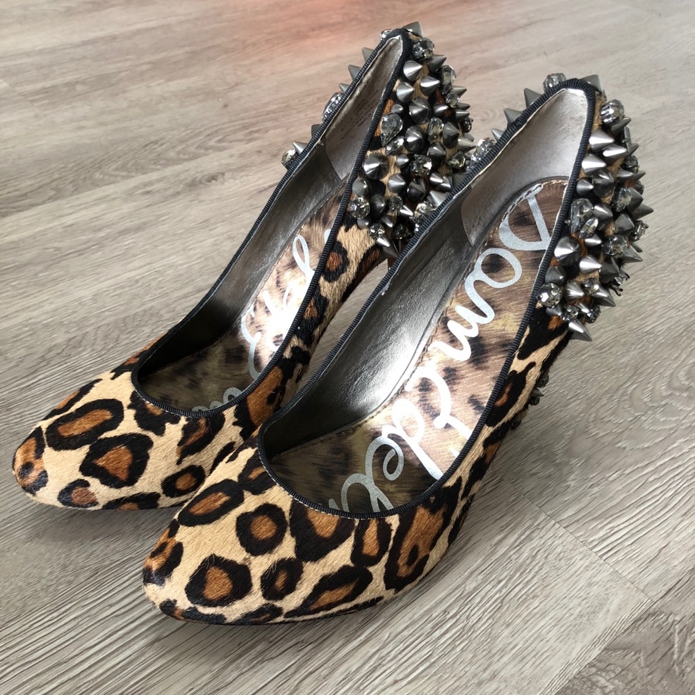 Sam Edelman Leopard Heels